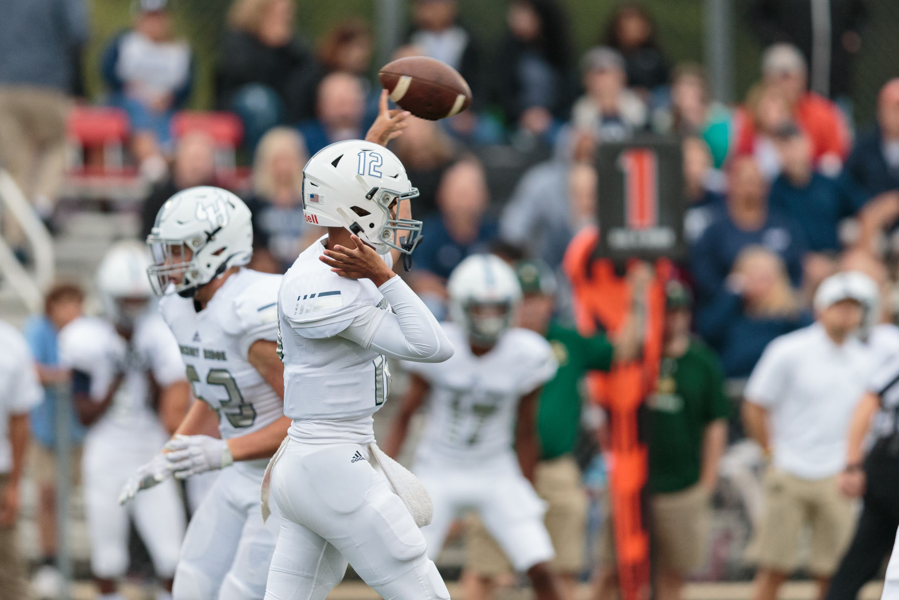 The Ragin' Bulls come from behind in the Battle of the Horns to defeat the Vikings 27-20.